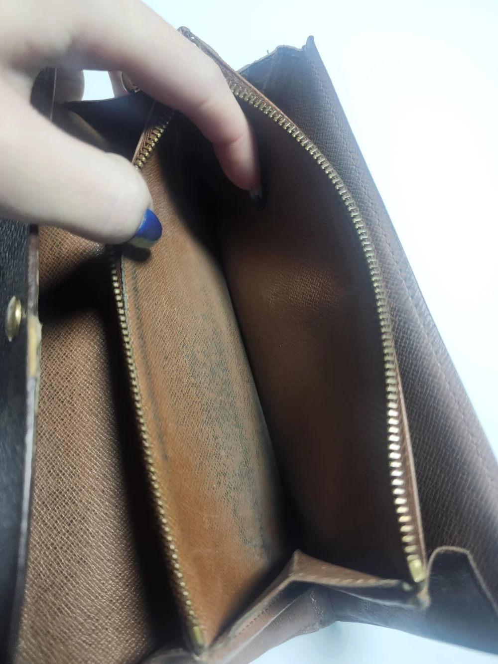 Authentic Preloved Louis Vuitton Monogram Brown Continental Wallet